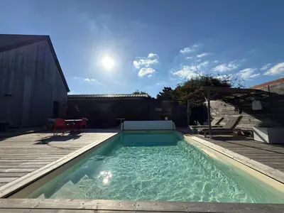 Plan de l'établissement Magnifique maison d'architecte pour 8 pers avec piscine privée