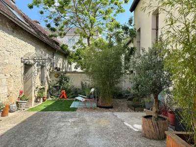 Jardin de l'établissement 29 La Parenthèse Maison Vernon, Giverny