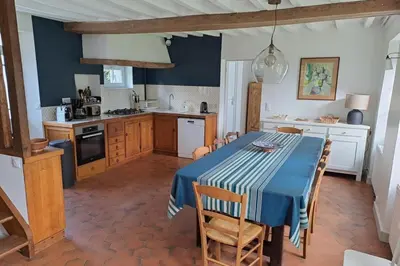 Cuisine ou kitchenette dans l'établissement Havre de paix en pleine nature-Collection Idylliq