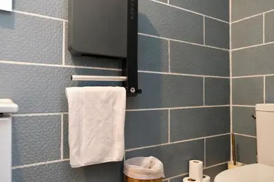 Salle de bains dans l'établissement Rouen - Studio indépendant avec cour