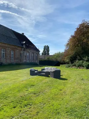 Jardin de l'établissement Grandes Molaises