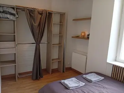 Un ou plusieurs lits dans un hébergement de l'établissement Aux portes de l'Eure