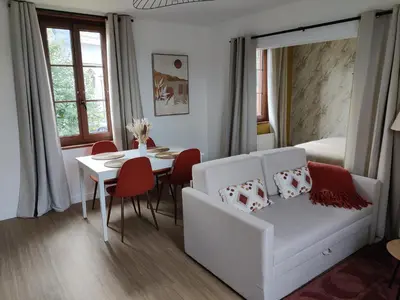 Coin salon dans l'établissement Studio Cosy