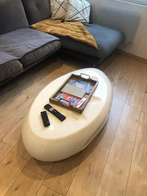 Coin salon dans l'établissement Cozy and comfortable 2-room apartment in Rouen