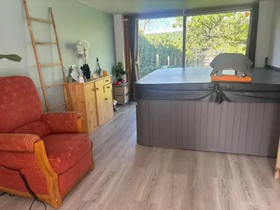 Plan de l'établissement Chambre pour 4 personnes avec SdB privative et jacuzzi