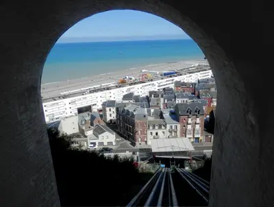 Vue générale sur la mer ou vue sur la mer prise depuis la maison de vacances