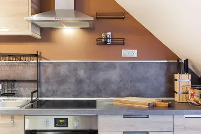 Cuisine ou kitchenette dans l'établissement Suite Appart Place Versepuy