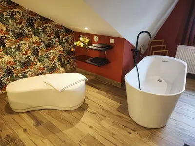 Coin salon dans l'établissement Loft envie deux