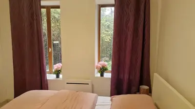 Un ou plusieurs lits dans un hébergement de l'établissement Élégant T2 Hyper-Centre 5 min gare, 15 min Giverny