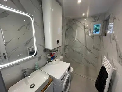 Salle de bains dans l'établissement Pavillion Peuple de l'Herbe