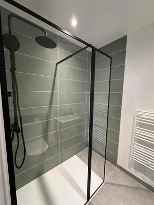 Salle de bains dans l'établissement L'Escapade Bucolique
