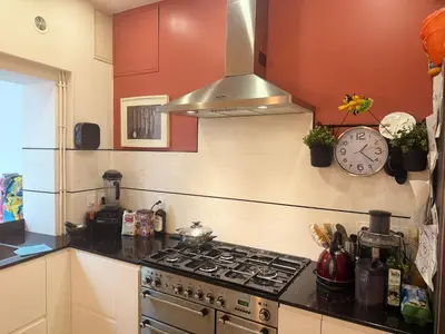 Cuisine ou kitchenette dans l'établissement Maison Marie Charme & confort à Rouen centre