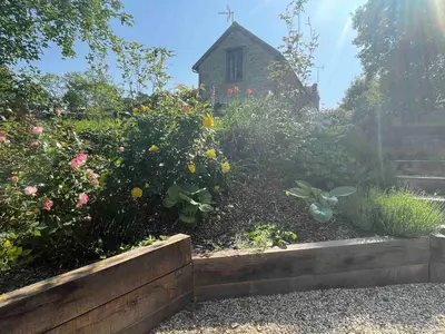 Jardin de l'établissement Stone house with garden Chantilly-Senlis