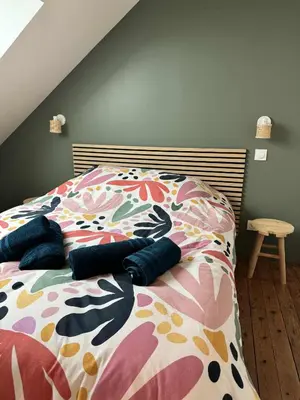 Un ou plusieurs lits dans un hébergement de l'établissement Maison Entre Verre et Mer