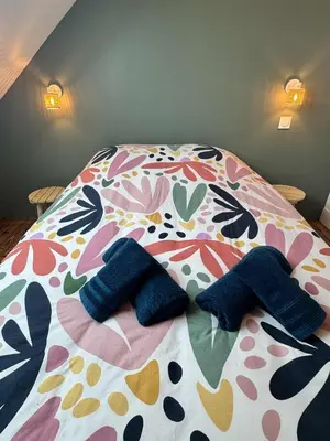 Un ou plusieurs lits dans un hébergement de l'établissement Maison Entre Verre et Mer