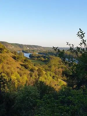 Paysage naturel près de la maison de vacances