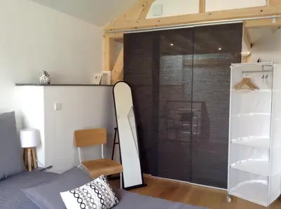 Salle de bains dans l'établissement Les Co Gîte