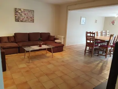 Coin salon dans l'établissement Gîte des Deux Rivières 3 étoiles - Plage et Dieppe à moins de 10 minutes