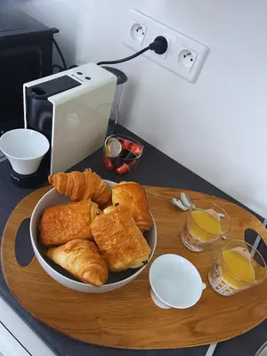 Nourriture dans l'appartement ou à proximité