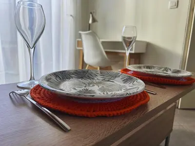 Boissons dans l'établissement Le cocon bleu, duplex cosy et lumineux