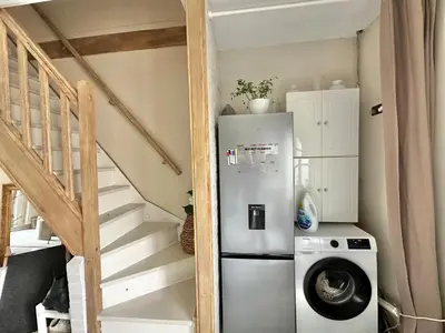 Cuisine ou kitchenette dans l'établissement Maison avec jardin - 10 min de Rouen