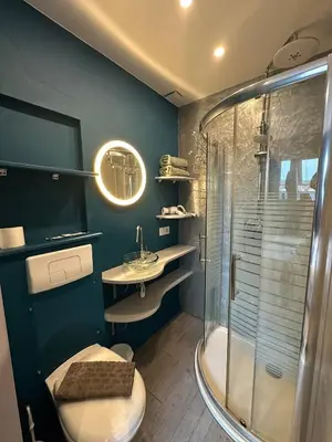Salle de bains dans l'établissement Sweet Home