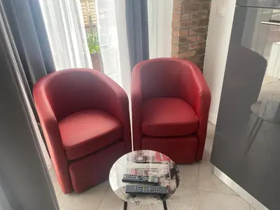 Coin salon dans l'établissement Super Atypique T1 - 007
