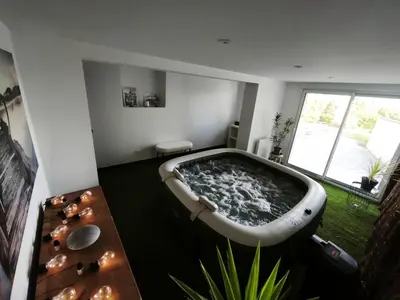 Plan de l'établissement Cocon sensuel - Jaccuzzi et petit déjeuner - Proche Chantilly et Beauvais