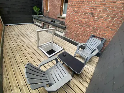 Plan de l'établissement Appartement chic - terrasse en plein ciel - 004