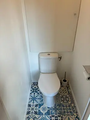 Salle de bains dans l'établissement Duplex Hyper Center Dieppe