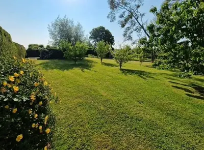 Jardin de l'établissement Studio meublé à la campagne