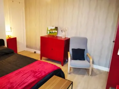 Coin salon dans l'établissement L'escale Vernonnaise