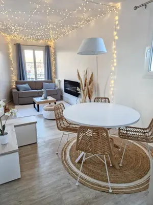 Coin salon dans l'établissement Maison Etoiles