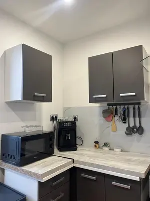 Cuisine ou kitchenette dans l'établissement Appartement rénové à neuf Centre Gare Gisors lestroishorizons