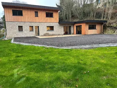 Bâtiment de la maison de vacances
