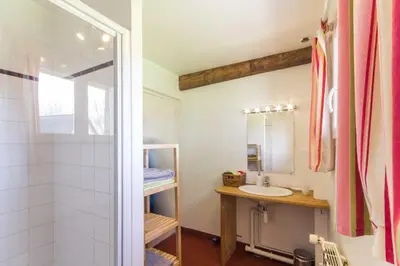 Cuisine ou kitchenette dans l'établissement Gîte Gîtes de France® - Le Long Fresnay