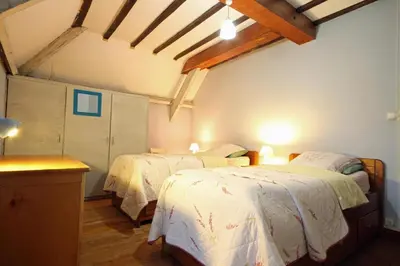 Un ou plusieurs lits dans un hébergement de l'établissement Gîte Gîtes de France® - Le Rêve