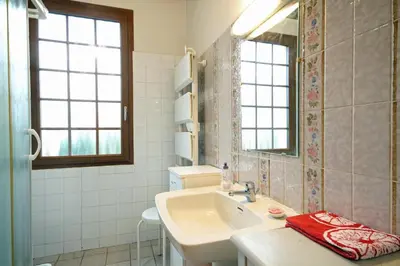 Salle de bains dans l'établissement Gîte Gîtes de France® - Le Rêve