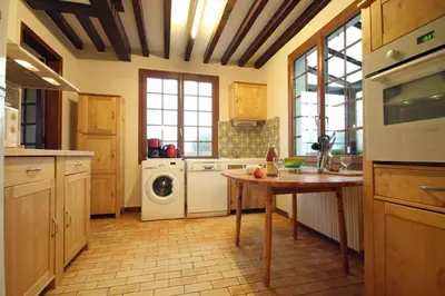 Cuisine ou kitchenette dans l'établissement Gîte Gîtes de France® - Le Rêve