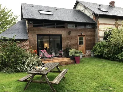 Jardin de l'établissement Gîte Gîtes de France® - La Ferme D'Antan