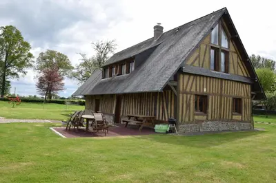Jardin de l'établissement Gîte Gîtes de France® - Le Pressoir