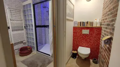 Salle de bains dans l'établissement Gîte Gîtes de France® - Un Espace Du Possible