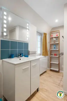 Cuisine ou kitchenette dans l'établissement Gîte Gîtes de France® - La Buanderie