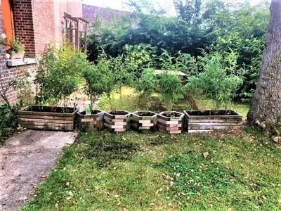Jardin de l'établissement Gîte Gîtes de France® - La Normandeuse