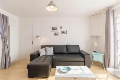 Coin salon dans l'établissement Gîte Gîtes de France® - L'Evasion