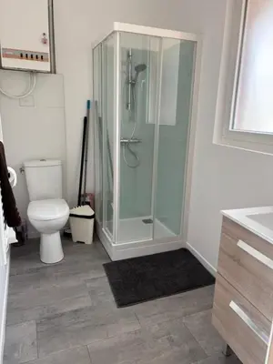 Salle de bains dans l'établissement Gîte Gîtes de France® - Le Balcon
