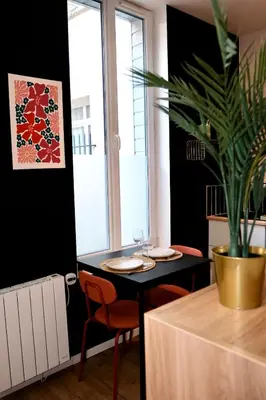 Plan de l'établissement Nomade City Rouen - Studio Hyper-Centre - 2 personnes