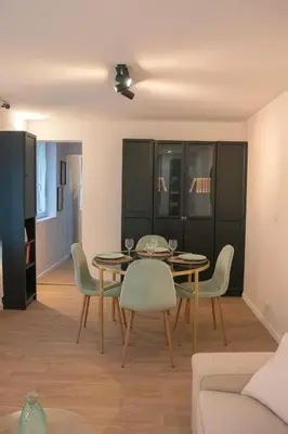 Coin salon dans l'établissement City Rouen - Appartement rénové au cœur de Rouen