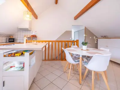 Cuisine ou kitchenette dans l'établissement Le Grand Chêne