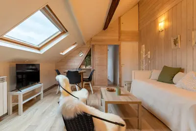 Télévision ou salle de divertissement dans l'établissement Appartement cosy - Centre historique Rouen - Vue St-Maclou